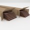 Ekena Millwork 48H x 3/8T Adjustable Wood Slat Wall Panel Kit w/ 1W Slats, Walnut contains 42 Slats SWW84X48X0375WA - alternate 5
